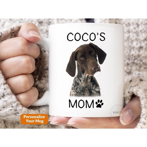 GSP Mug GSP Mom GSP Gifts Black Gsp Coffee Mug Gsp Cup German Shorthaired Pointer Dog Mom