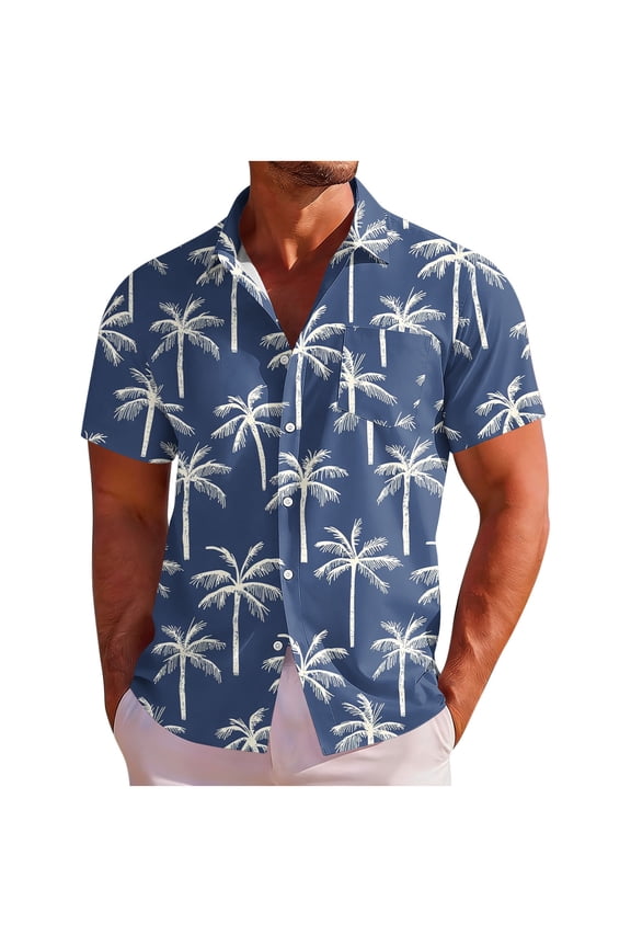 Mens Button Up Shirts Stretch Breathable Performance Shirts for Bachelor Party, Regular Fit Work Tops