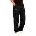 thumbnail image 1 of GSPCLAM Mens Cargo Pants Outdoor Camping Walking Casual Pants Straight Leg, Lightweight, Multi-Pocket Loose Fit Pants Black L, 1 of 5