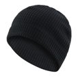 thumbnail image 1 of GSPCLAM Mens Hats Winter Fleece Thick Windproof Outdoor Activity Beanie Hats Solid Color Waffle Textured Beanie Black, 1 of 4