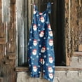 thumbnail image 1 of GSPCLAM Straight Leg Jumpsuits for Women with Pockets Fall Christmas Graphic Overalls for Out Going Loose Fitted Flowy Trousers Multicolor XXL, 1 of 5