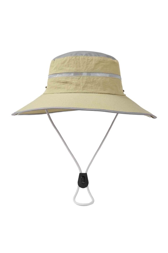 Sun Protection Hats for Men Breathable Mesh Adjustable Bucket Hat Outdoor Lightweight Hat for Travel