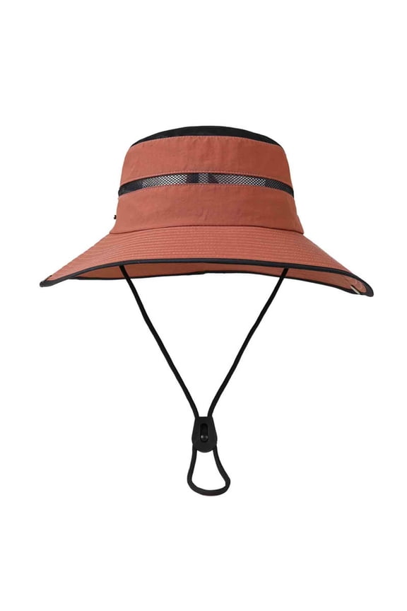 Sun Protection Hats for Men Breathable Mesh Adjustable Bucket Hat Outdoor Lightweight Hat for Travel