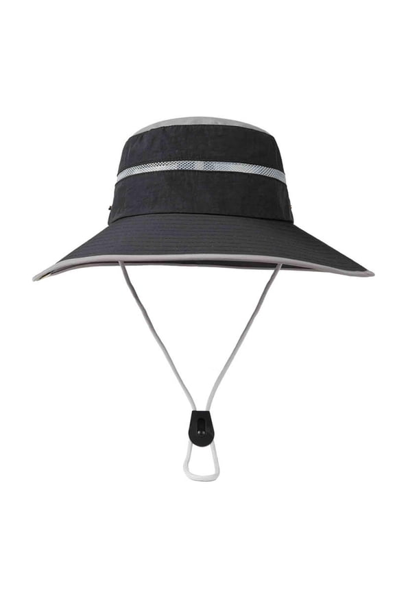 Sun Protection Hats for Men Breathable Mesh Adjustable Bucket Hat Outdoor Lightweight Hat for Travel