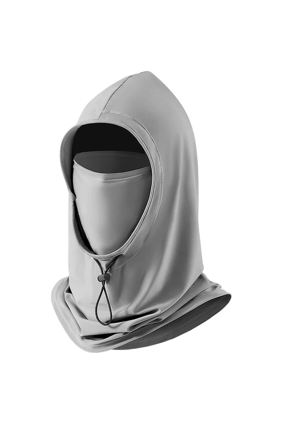 UPF 50+ Hats for Men Cooling Face Cover Sun Hats for Summer Commute, Breathable Soft Hats with Adjustable Rope