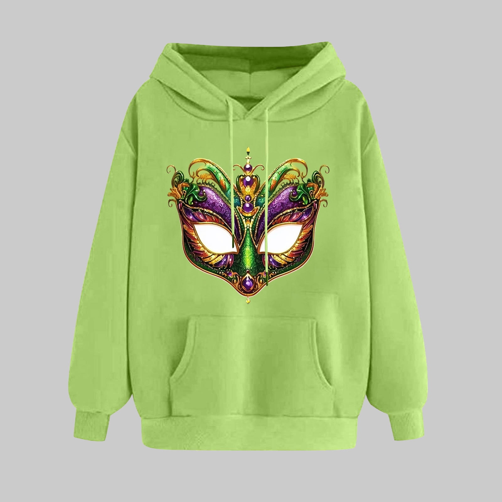 GSPCLAM Womens Hooded Sweatshirts Cute Graphic Fall Winter Loose Fit ...
