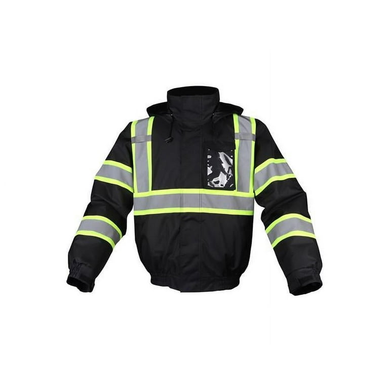 GSS Enhanced Visibility Waterproof Quilt-Lined Bomber Jacket