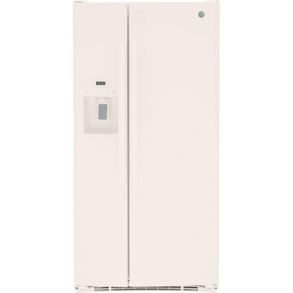 GSS23GGPCC Side By Side Refrigerator With 23 Cubic Feet Capacity Standard Depth Standard