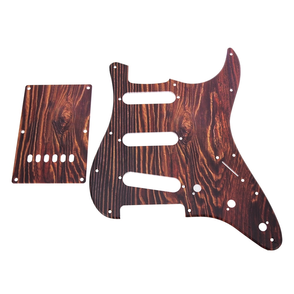 GSSS29 Electric Guitar Pick Guards SSS Guitar Pickguard with Back Plate Guitar Parts