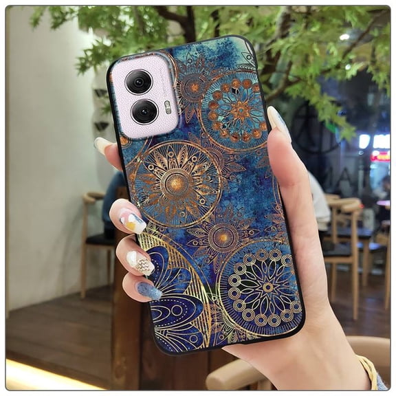 GST-Phone Case For MOTO G Power 5G 2024, Cover protective Dirt-resistant Anti-dust Anti-knock Cute Waterproof Fashion Design Full wrap Soft case Shockproof Durable Silicone TPU Cartoon
