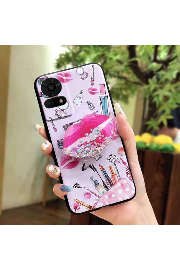 -Phone Case For TCL 50LE/T510SPP/K23/K24, Skin feel silicone Soft Case Fashion Design Dirt-resistant Simplicity protective TPU cute Waterproof Cartoon Rotatable stand Anti-knock