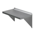 thumbnail image 1 of GSW WS-W1424 14" Deep Stainless Steel Commercial Wall Mount Shelf with Brackets, 14"D x 24"W x 11"H, NSF Approved., 1 of 6