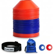 GSI Mini Training Cones   Pack of 80 Durable Agility Cones for Sports, Fitness Drills, Speed Training & Outdoor Practice