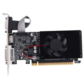 GT 610 1G Ultra-Fast Graphics Card 1GB 64Bit DDR3 810/500MHz PCI-E 1.1 X16 Desktop Small Chassis PC Gaming Graphics Card