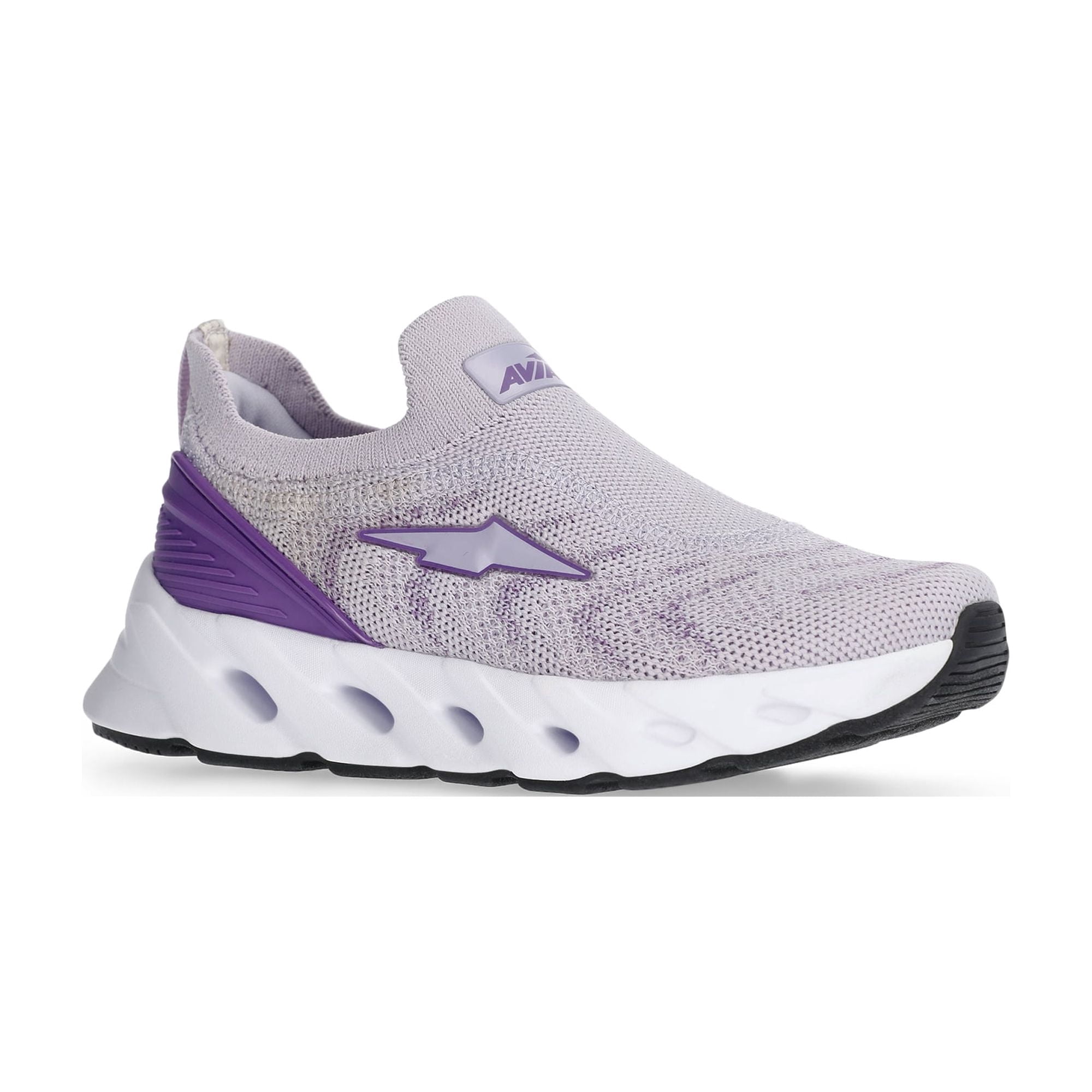Avia Honeycomb Toddler, Little, and Big Kid Slip On Knit Sneakers