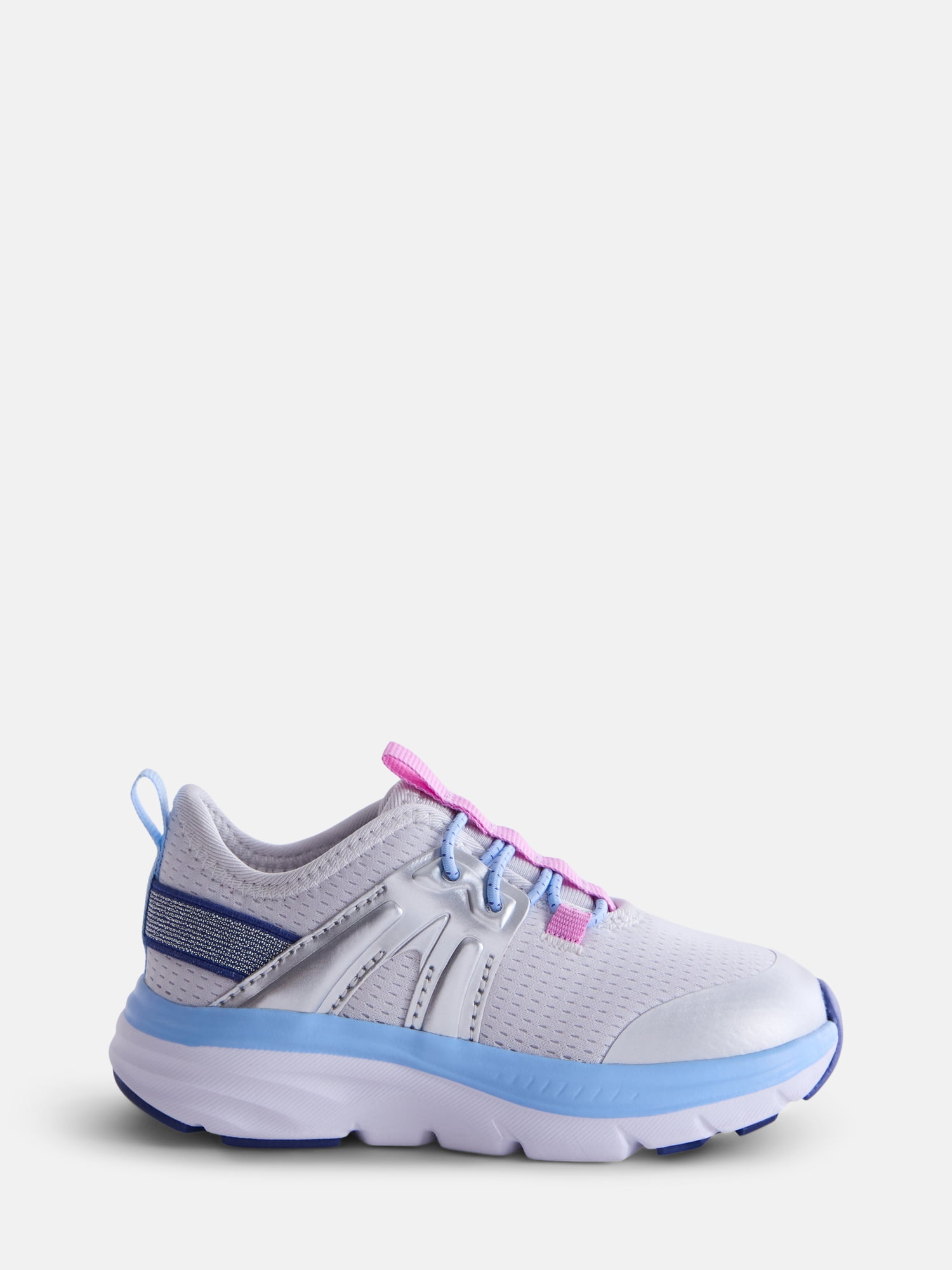 Athletic Works Girls Cage Knit Slip On Sneakers