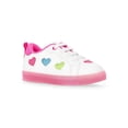 thumbnail image 1 of Athletic Works Toddler Girls Court Light Up Sneakers, 1 of 7