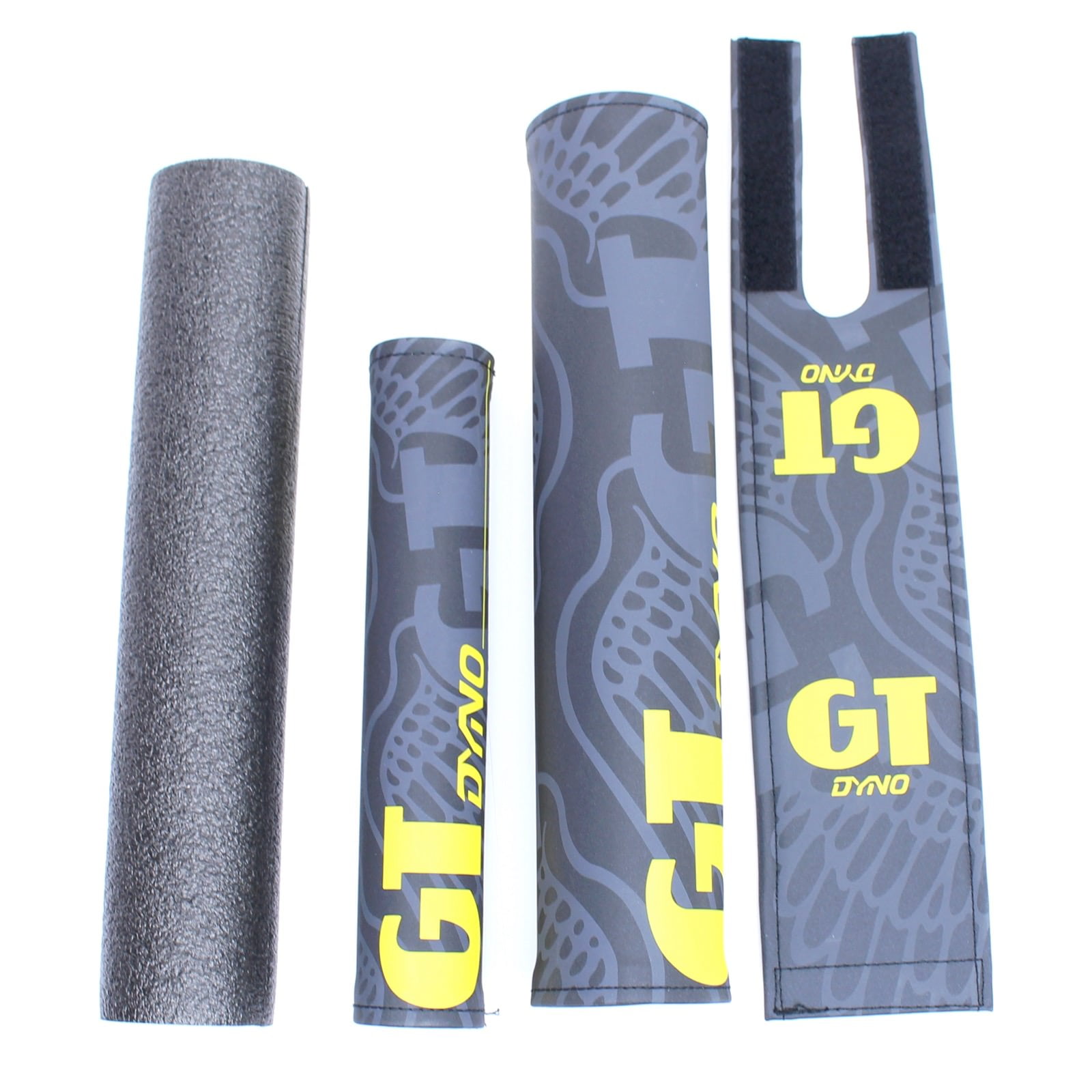 GT Bicycles 3 Piece Pad Set - GT/Dyno Black Yellow