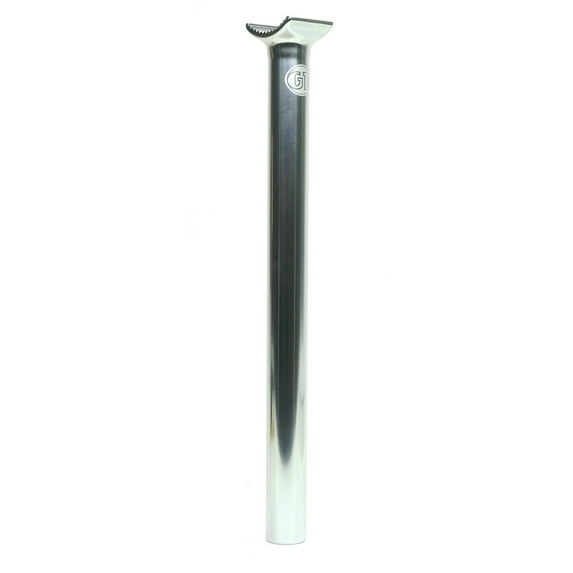 GT Bicycles Pivotal BMX Seatpost Polished Silver 25.4mm x 320mm