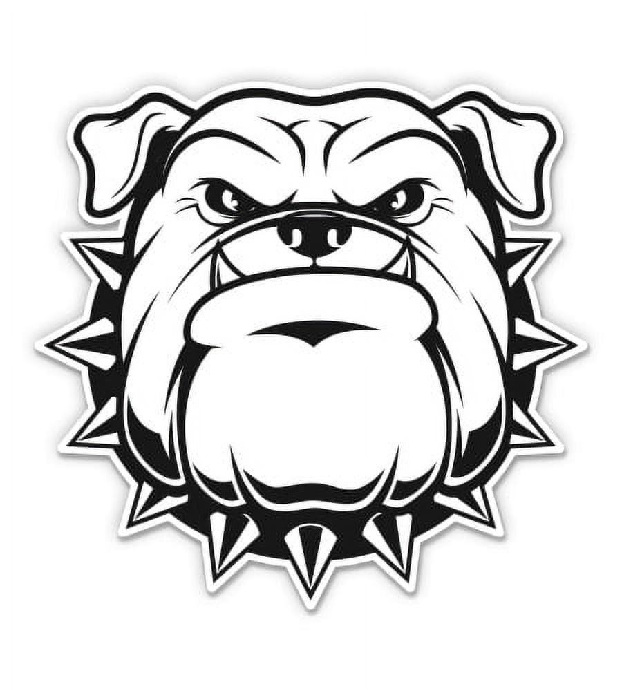 GT Graphics Bulldog Removable Vinyl Sticker 12