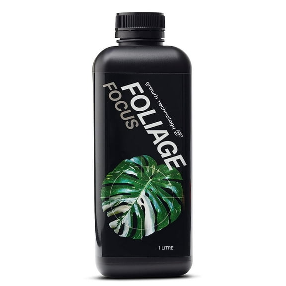 GT Growth Technology Foliage Focus Houseplant Food Nutrient Fertilizer Concentrate for Aroids and Tropical Plants