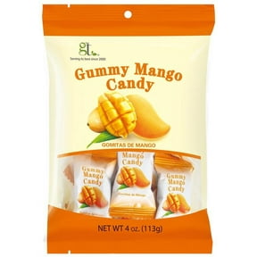 GT Gummy Mango Candy, 4 Ounce Bag