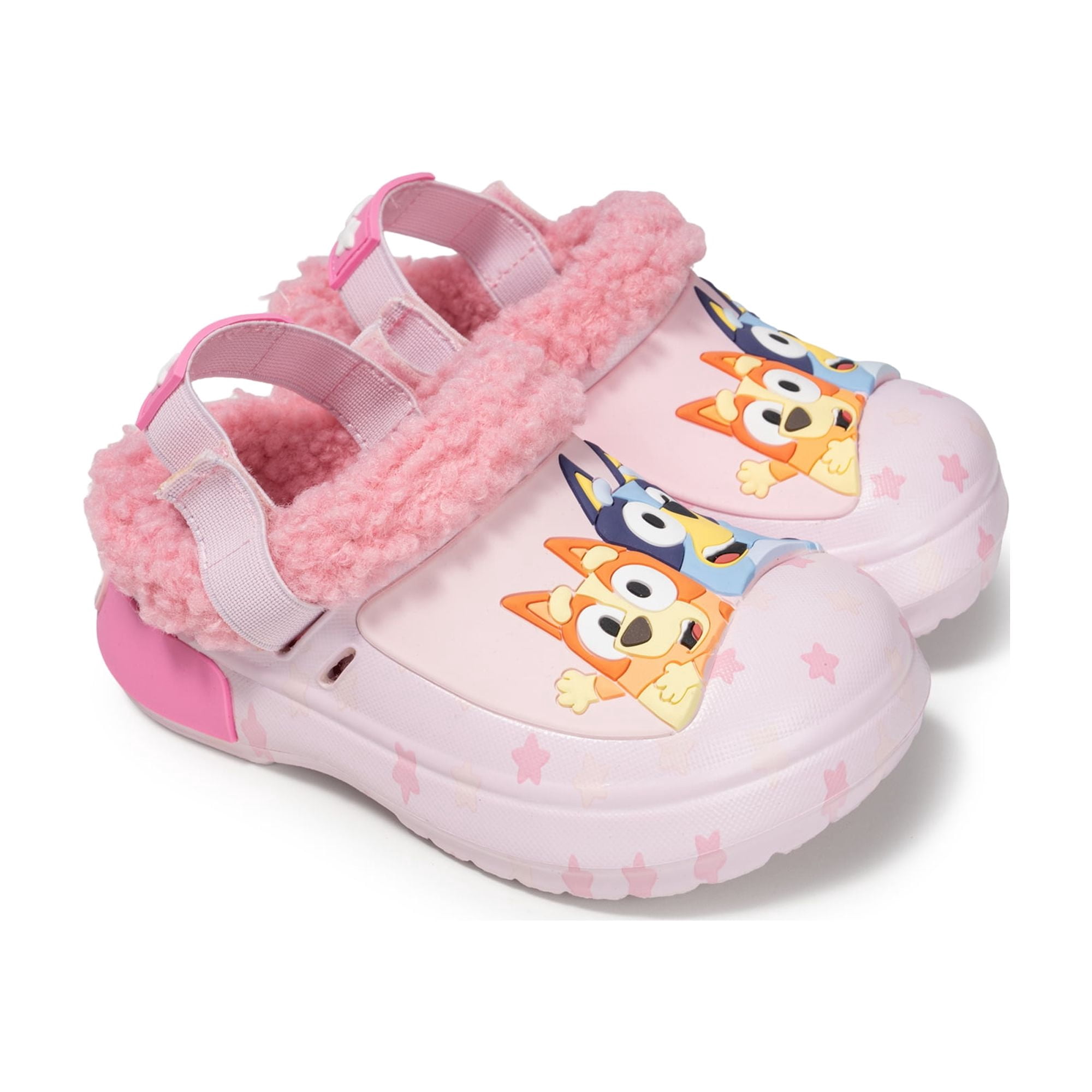 Bluey Toddler Faux Fur Lined Clogs