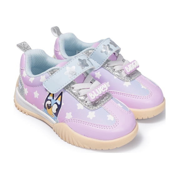 Bluey and Bingo Toddler Girls Strap Up Sneaker