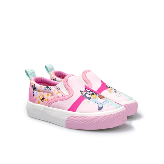 Bluey Toddler Girls Slip On Sneaker