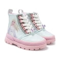 thumbnail image 1 of Disney Frozen Toddler Girls Combat Boots, 1 of 6