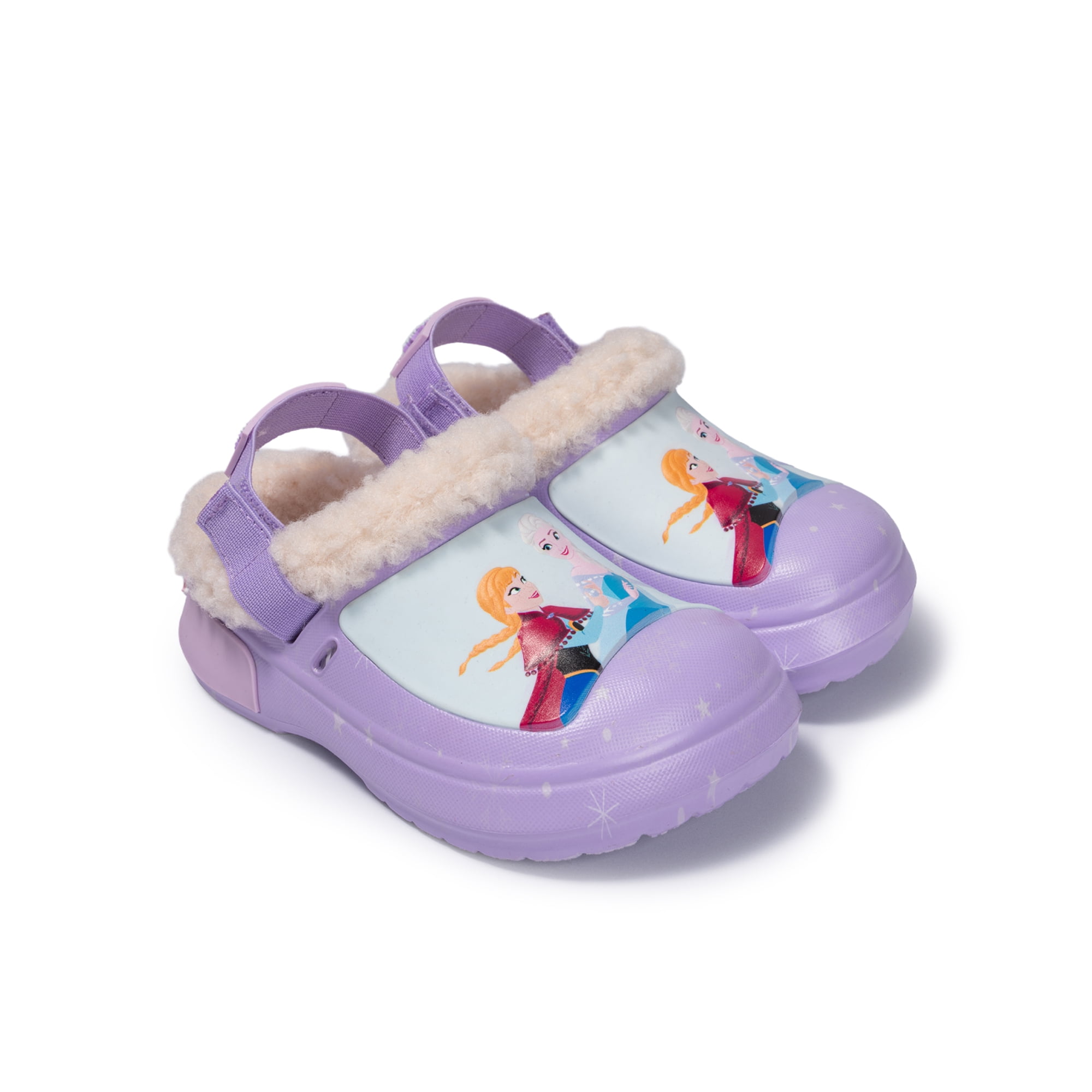 Frozen Toddler Faux Fur Lined Clogs