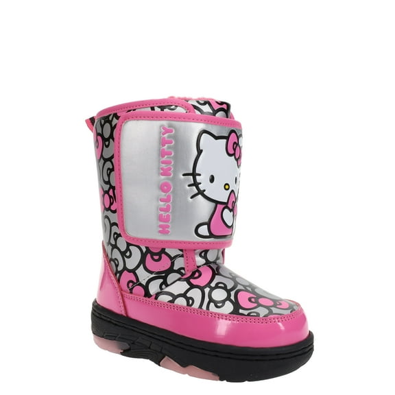 Hello Kitty by Sanrio Toddler Girls Winter Light-up Winter Boot