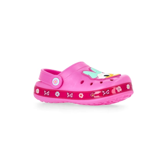 Disney Toddler Girls Minnie Mouse and Daisy Duck Clog Sandals