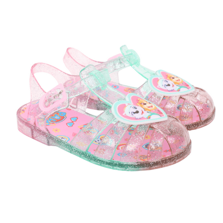Paw Patrol Little & Big Girls Ombre Jelly Sandal