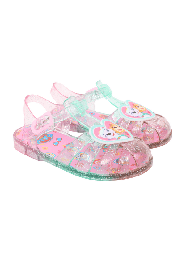 Paw Patrol Little & Big Girls Ombre Jelly Sandal