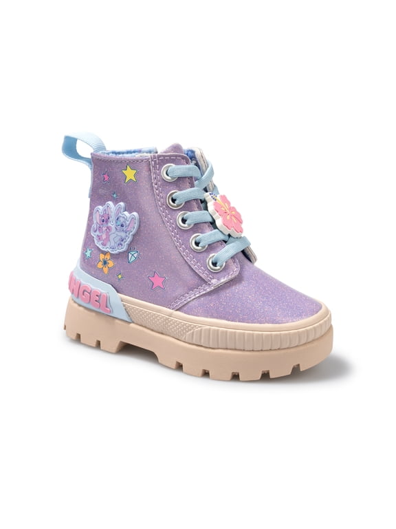 Disney Stitch Toddler Girls Combat Boots