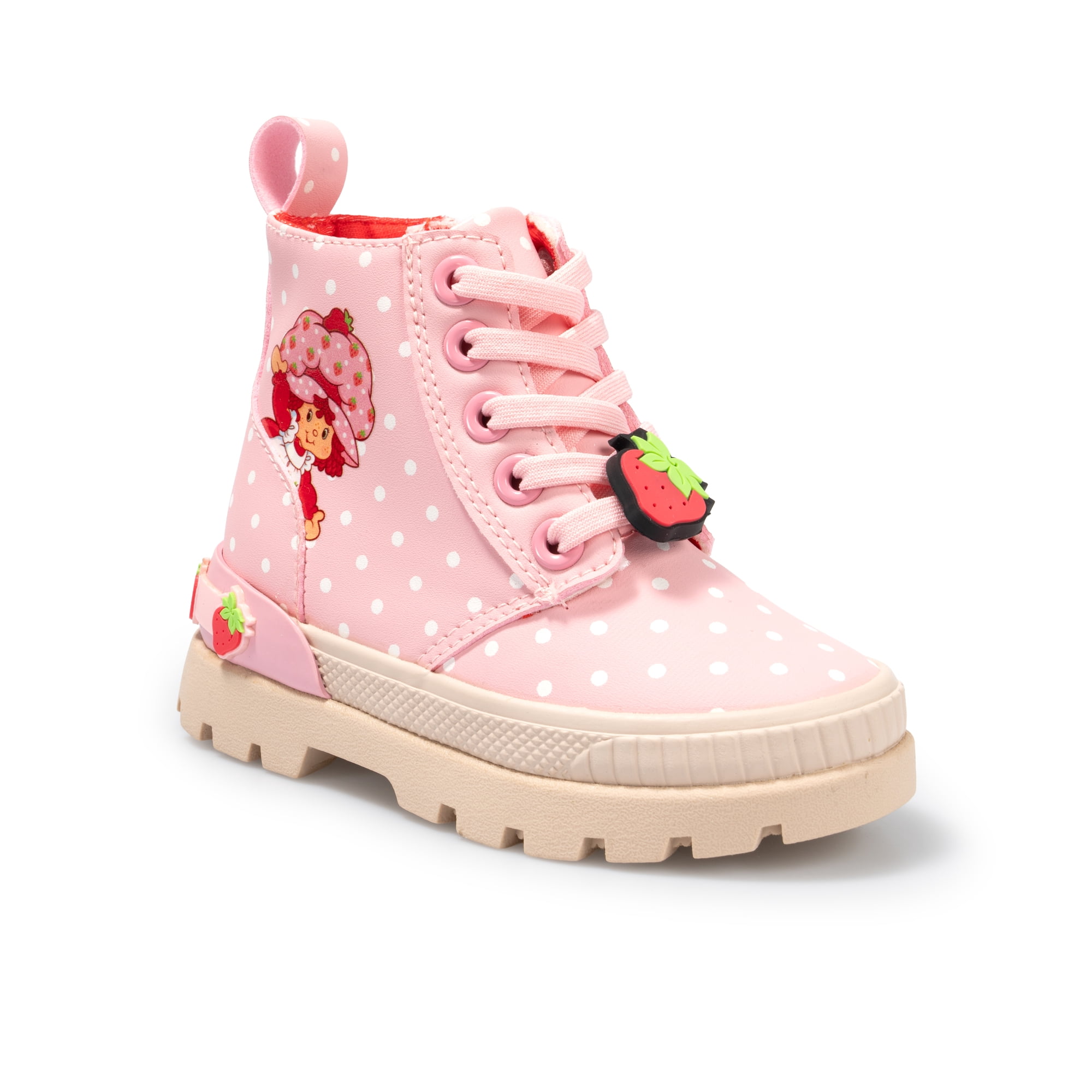 Strawberry Shortcake Toddler Girls Combat Boots
