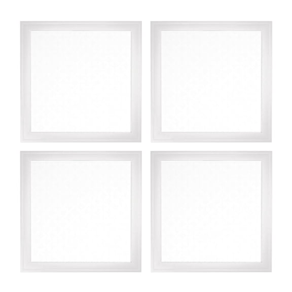 GT-Lite 12" x 12" 1300 Lumen Integrated LED Flat Panel Light, 4-Pack