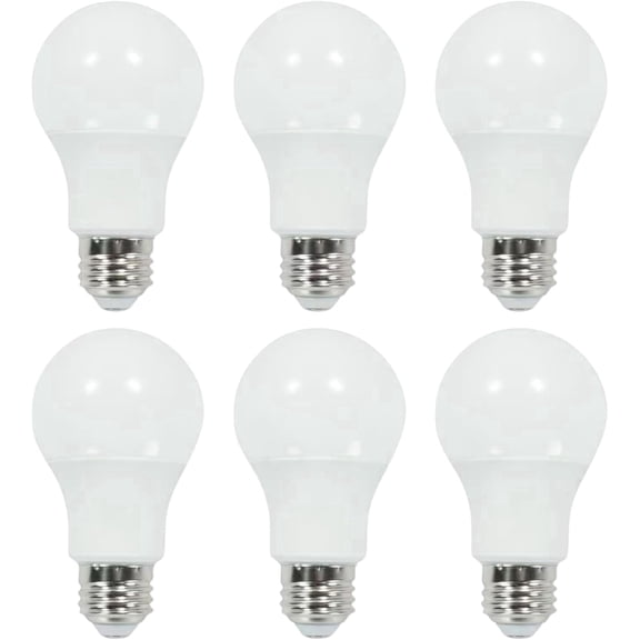 GT-Lite 1500 Lumen LED A19 3-Way Bulb 30-70-100W Equivalent Daylight, 6PKS