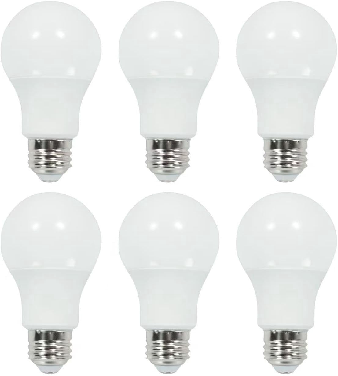 GT-Lite 2300 Lumen LED A19 3-Way Bulb 50-100-150W Equivalent Daylight, 6PKS