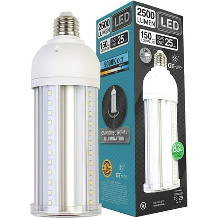 product image of GT-Lite High Lumen LED COB Bulb 2500 Lumen 25 Watt E26 Base