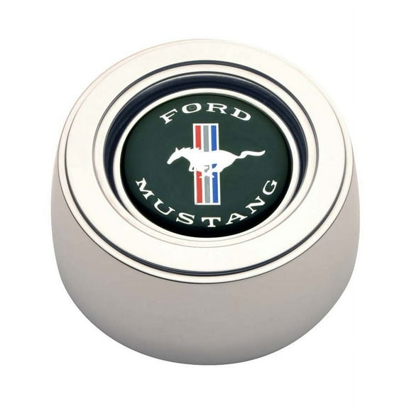 GT Performance 11-1525 Hi-Rise Horn Button with Mustang Emblem