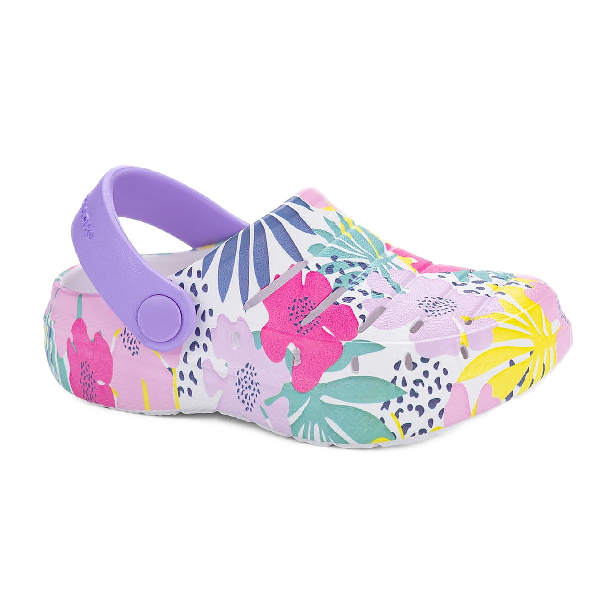 Rugged Shark Toddler, Little & Big Girls EVA Clog