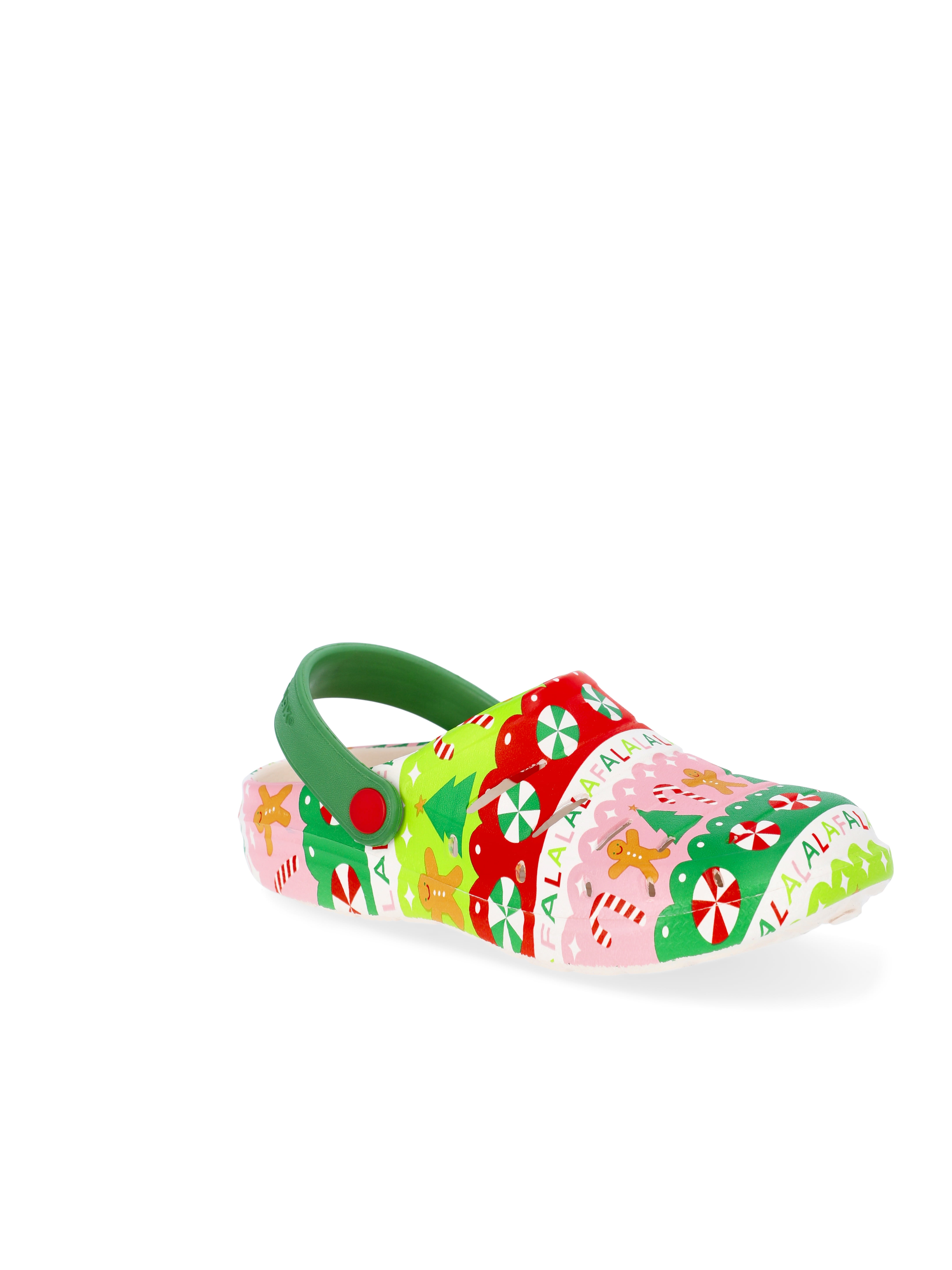 Rugged Shark Toddlers and Kids Holiday Printed Clogs