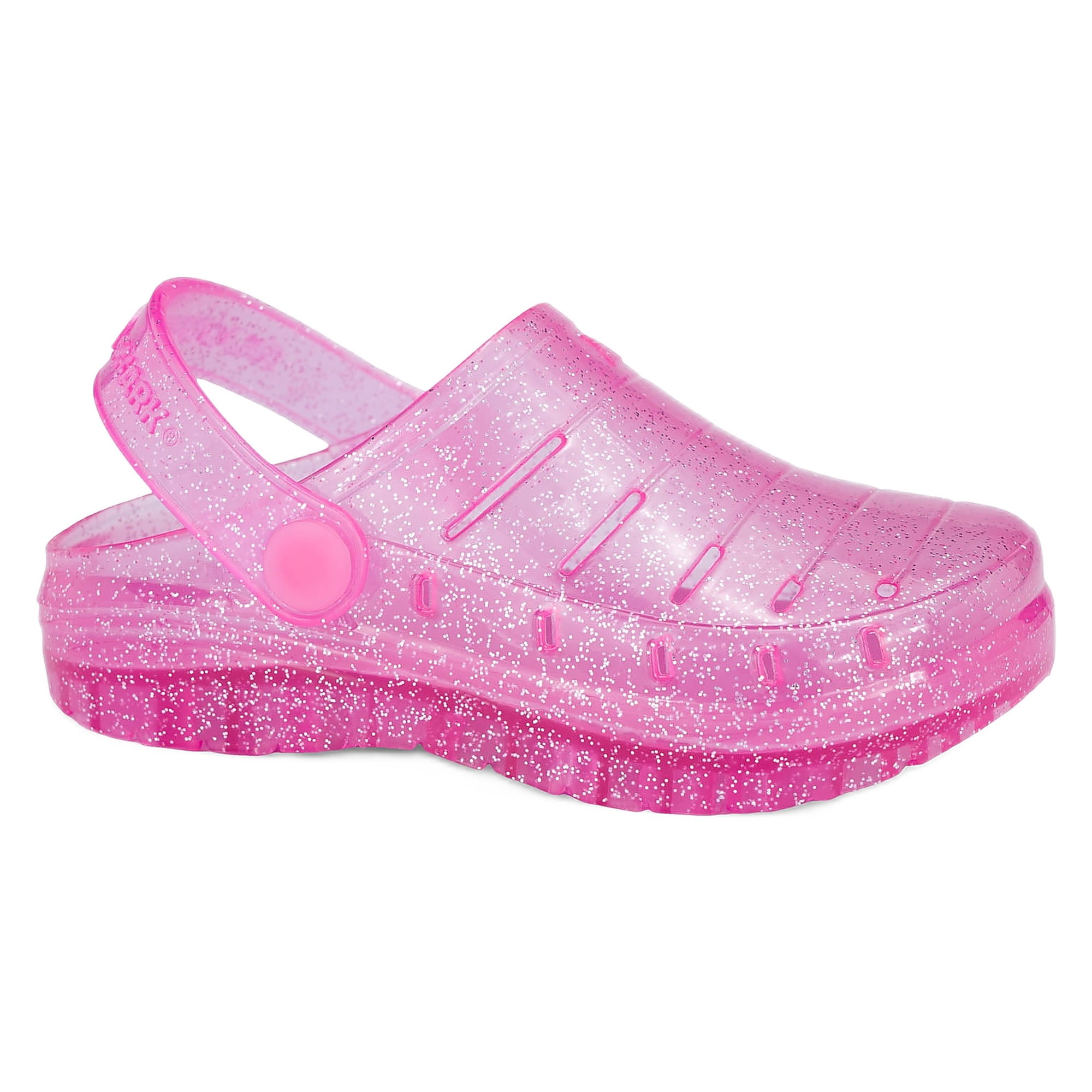 Rugged Shark Toddler Girls Jelly Clog