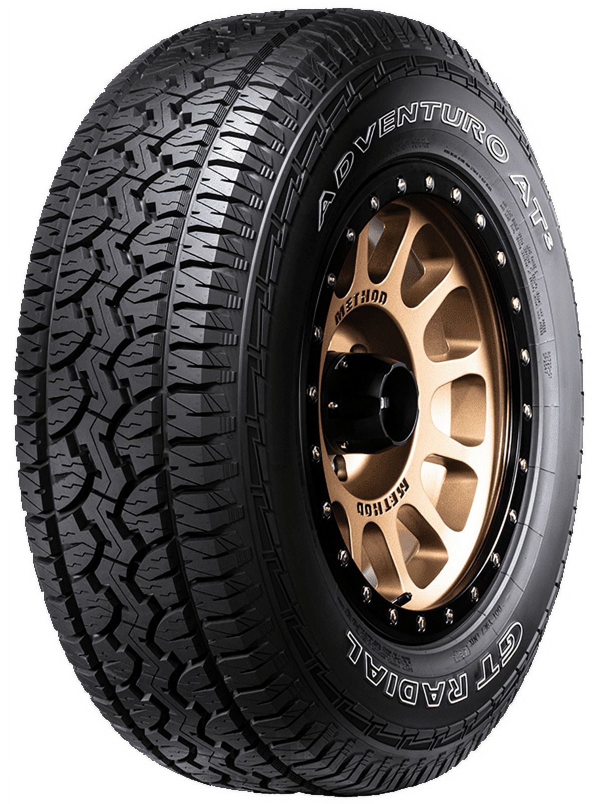 GT Radial Adventuro AT3 LT275/65R18 123S All Terrain Tire Fits: 2019-23 Chevrolet Silverado 1500 LT Trail Boss, 2004-08 Ford F-150 FX4