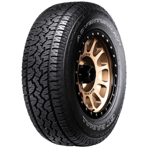 GT Radial Adventuro AT3 LT275/65R18 123S All Terrain Tire Fits: 2019-23 Chevrolet Silverado 1500 LT Trail Boss, 2004-08 Ford F-150 FX4