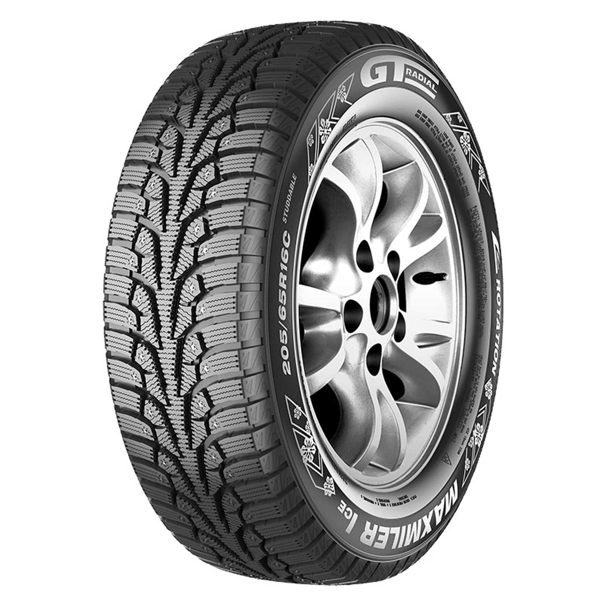 GT Radial Maxmiler Ice Commercial Van 235/65R16C 121/119R E Light Truck Tire