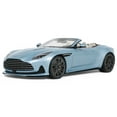 thumbnail image 1 of 2023 Aston Martin DB12 Volante Caribbean Blue Pearl with White Interior 1/18 Model Car by GT Spirit, 1 of 8