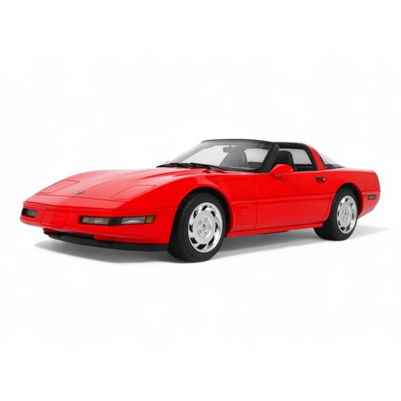 1995 Chevrolet Corvette C4 Convertible Torch Red 1/18 Model Car by GT Spirit